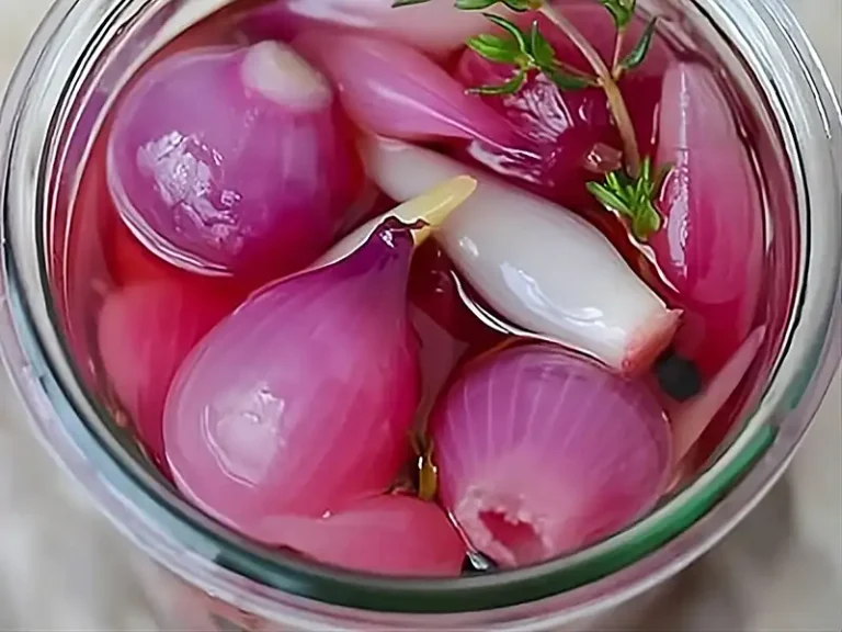  طرز تهیه پیاز ترشی (لاکچری!)(با طعمی بینظیر و ظاهری جذاب)